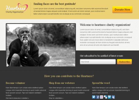 Heartness WordPress Theme