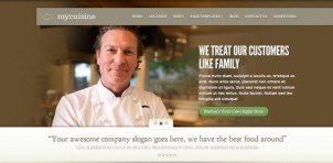 WordPress themes restaurants
