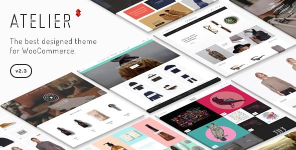 WordPress webshop theme: Atelier