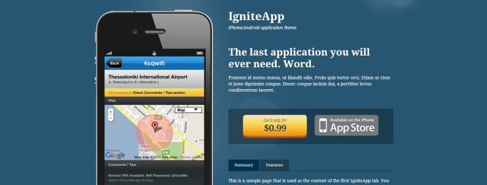 App themes voor WordPress