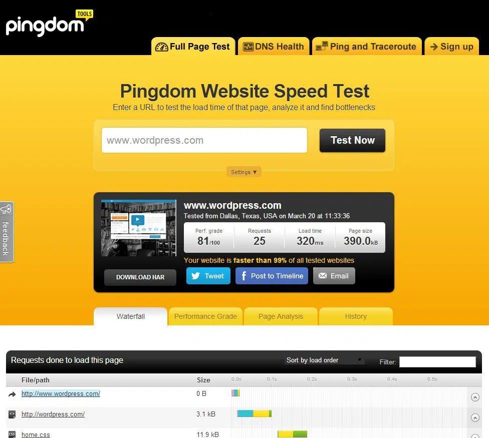 pingdom